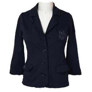 Billabong Cotton Blazer Jacket Black M